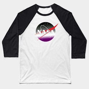 Subtle Asexual NASA Baseball T-Shirt